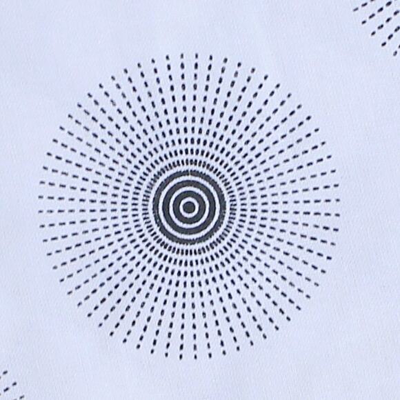 Home Collection 10 Piece Kitchen Linens Set Black & White Mod Retro Funky - Picture 7 of 9